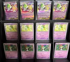 ラルトス キルリア メガサーナイトex 進化ライン 各４枚セット