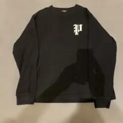人気Pロゴ PHATRNK ファットランク 長袖 Tシャツ 2XL 黒 ブラック