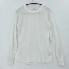 INHERIT インヘリット ホワイト 長袖カットソー