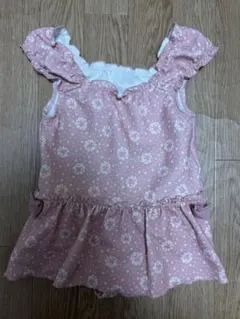花柄フリルワンピース水着 120サイズ