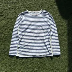 トミーヒルフィガー　ボーダー ロンT y2k 短丈　archive グランジ