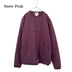 Snow Peak × Pilgrim 別注インサレーションカーディガン XL