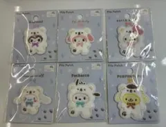 6点セット　コンプリート　セリア　サンリオ　ワッペン