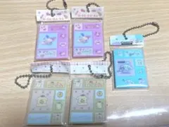 サンリオキャラクターズ　タイルシール　ミニチュアチャーム