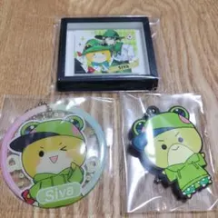 カラフルピーチシヴァ さんアクリルキーホルダー マグネット3個セット