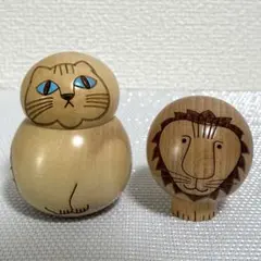 リサラーソン 益子焼 くまもとのくま・こけし ミア ※ミアのみ箱付き 2