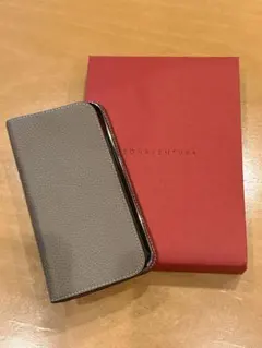 BONAVENTURA 手帳型ケース エトープ×レッドのサムネイル