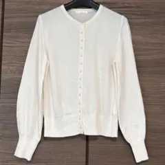 index パールボタンカーディガン