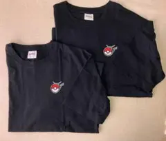 Pokémon Tシャツ 2枚セット ブラックのサムネイル