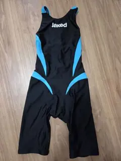 Jaked 競泳用水着 黒青 FINA認証　Sサイズ
