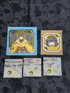 ブルーロック 蜂楽廻 スマイルベースカフェ 天狗茶亭 コースター ステッカー