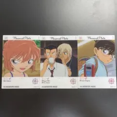 名探偵コナン　emotional clear card エモカード　3点セット