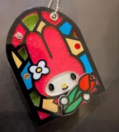 【新品】マイメロディ ステンドグラス スライドミラー　SANRIO　長崎限定 新品】マイメロディ ステンドグラス スライドミラー SANRIO 長崎