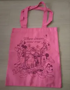 未使用 東京ディズニーリゾート トートバッグ ピンク