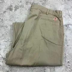 RED KAP　ワークパンツ　W43 L28　ベージュ　古着　ストレートのサムネイル
