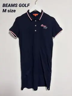 BEAMS GOLF レディース ポロワンピース ネイビー - メルカリ