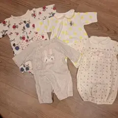 ロンパース 50-60cm4点セット