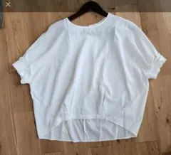 URBAN RESEARCHホワイト 半袖 シャツ リネン