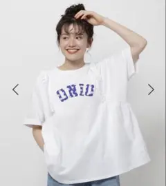 ニコアンド　【wiggle wiggle(ウィグルウィグル)】コラボ Tシャツ