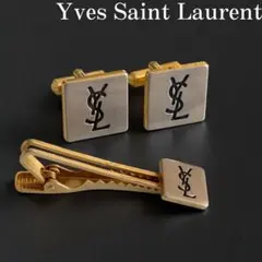 Yves Saint Laurent ネクタイピン　カフスリンクス　セット