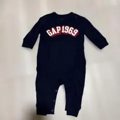【未使用品】GAP 1969 ネイビー ロンパース 6-12month 80