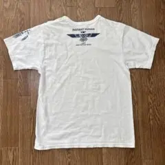 ホワイト バックプリント Tシャツ 38