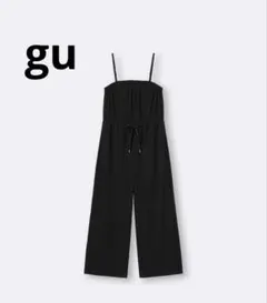 guリブサロペットパンツ