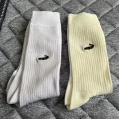 크로커다일 삭스 2팩 화이트 크림