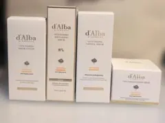 d'Alba ダルバ プレミアムスキンケアセット5点 ＋ 限定巾着袋 - メルカリ