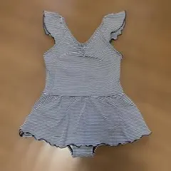 【新品タグ付き】GU スイムウェア ワンピース ブラック 130