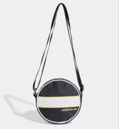 新品 ラウンドバッグ　ブラック