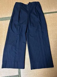 新品】ジーユー タックワイドパンツ beautiful people XL