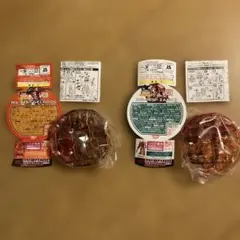 日清　カップヌードル シャア専用ザクⅡ＆シャア専用ゲルググ２点セット売り