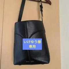 【美品】SHIPSforwomenNUCLE:ALAワンショルダーバッグブラックのサムネイル