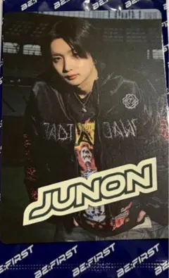 BE：FIRST シークレット フォトカード ステッカー JUNON - メルカリ