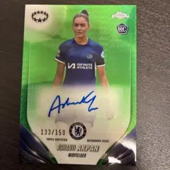 Topps Chrome Ashanti Akpan 直筆サイン