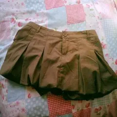 カボチャパンツ風キュロットスカート