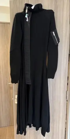 2025年最新】sacai カラー：ブラック系 ロングコートの人気