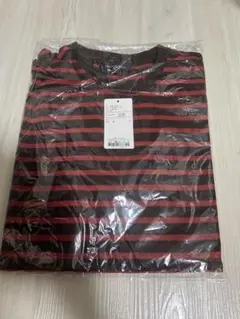 新品未使用 URBAN RESEARCH 赤黒Tシャツ サイズ38(S)