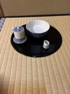 和風陶器セット 茶器と碗