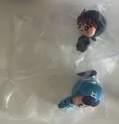 忍たま乱太郎 にょきんと マスコットフィギュア 土井半助 摂津のきり丸