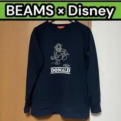 BEAMS GOLF ビームスゴルフ Disneyドナルド モックネックTシャツ
