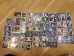 鬼滅の刃　デコステッカー1、2 ウエハース1、2　デフォルメ1コレクターズカード