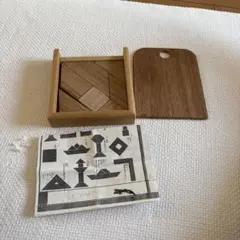 ヴィンテージ 木製 組木パズル オブジェ ミニチュア家具 椅子 テーブル ヴィンテージ 木製 組木パズル オブジェ ミニチュア家具 椅子 テーブル