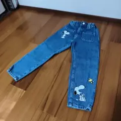 ZARA PEANUTS デニムパンツ 110cm　タグ無し未使用のサムネイル