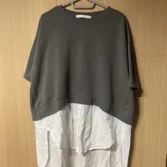 AMERICAN HOLIC M 半袖レイヤードTシャツ