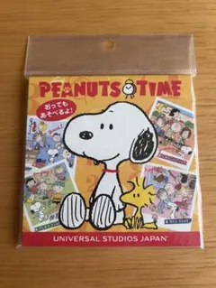ユニバーサルスタジオジャパン　スヌーピー メモ3柄&お家がおれちゃうメモ