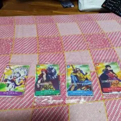 ワンピースカードゲーム プロモカード 4種セット