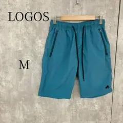 ロゴス パーク ショートパンツ ナイロン M ブルー 撥水 キャンプのサムネイル