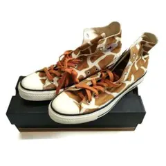 希少モデル 日本製 コンバースオールスター ナイトジラフ/アニマル柄/キリン